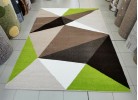 Тъкан килим MAGNOLIA 707 d.beige/green